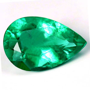 Pear 0.72 Green Emerald - #889878