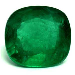 Cushion 3.40 Green Emerald - #890241