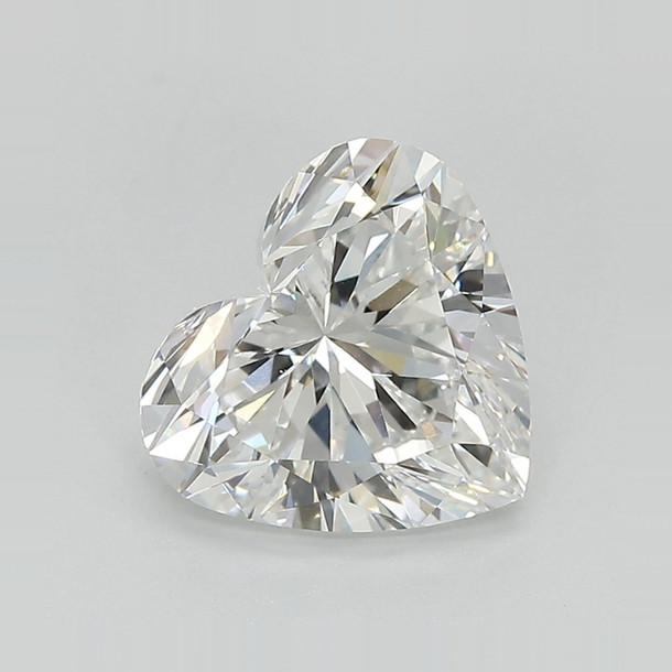 Heart 2.76 F VVS2 - #907408 - Lab Grown