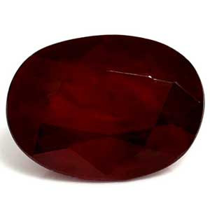 Oval 1.03 Red Ruby - #921800