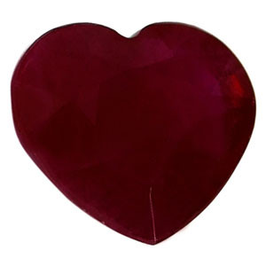 Heart 1.13 Red Ruby - #921917