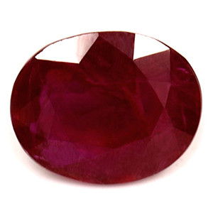 Oval 0.63 Red Ruby - #921881