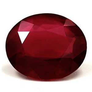 Oval 0.72 Red Ruby - #922012