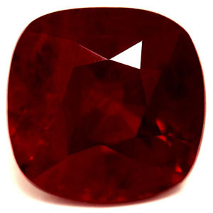 Cushion 0.77 Red Ruby - #921932