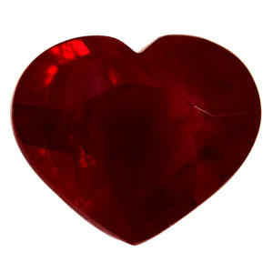 Heart 1.68 Red Ruby - #921935