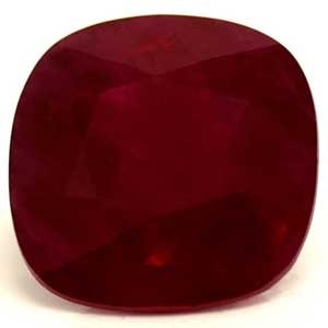 Cushion 0.60 Red Ruby - #922001