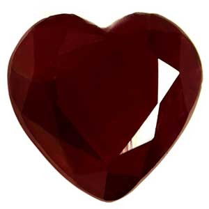 Heart 1.00 Red Ruby - #921908