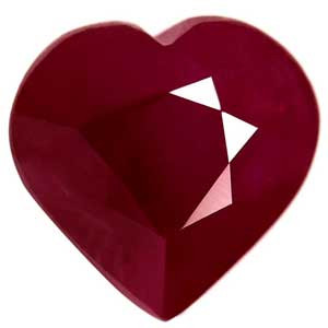 Heart 1.00 Red Ruby - #921941