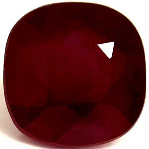Cushion 0.53 Red Ruby - #922031