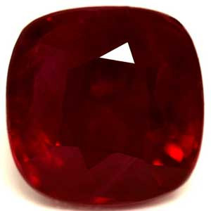 Cushion 0.68 Red Ruby - #921990