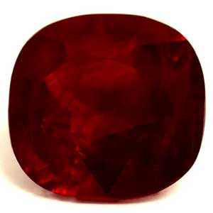 Cushion 0.68 Red Ruby - #921994