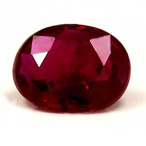 Oval 0.61 Red Ruby - #921872