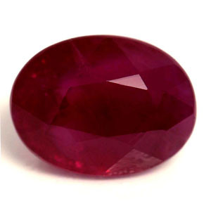 Oval 1.00 Red Ruby - #921945