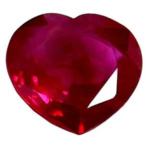 Heart 0.66 Red Ruby - #922008