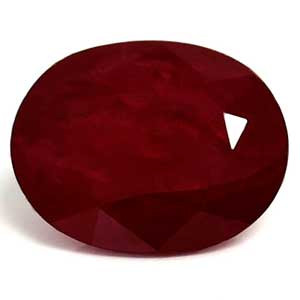 Oval 1.37 Red Ruby - #921902