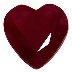 Heart 1.05 Red Ruby - #921979