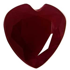 Heart 1.48 Red Ruby - #921920