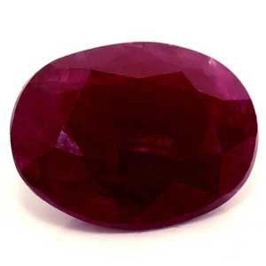 Oval 1.21 Red Ruby - #921924