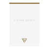 Flying Spirit Clothbound Notepad A6 White