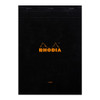 Rhodia Bloc Pad No. 18 A4 Lined Black
