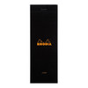 Rhodia Bloc Pad No. 8 Shopping Lined Black