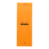 Rhodia Bloc Pad No. 8 Shopping Lined Orange