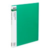 Icon Display Book A4 with Insert Spine 20 Pocket Green