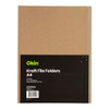 Icon Manilla File Folders A4 Kraft, Pack of 10
