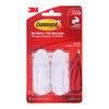 Command Hook 17081 Medium White Designer, Pack of 2