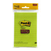 Post-it Super Sticky Lined Notes 660-SS 101x152mm Assorted Pad