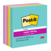Post-it Super Sticky Notes 654-5SSMIA 76x76mm Miami, Pack of 5
