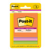 Post-it Super Sticky Notes 3321-SSAU 76x76mm Rio, Pack of 3