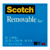 Scotch Removable Magic Tape 811 19mm x 33m