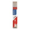 Pilot Frixion Erasable Refill Broad Red, Pack of 3 (BLS-FR10-R-S3)