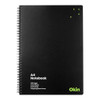 Icon Spiral Notebook A4 PP Cover Black 120 pg (3 Pack)