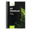 Icon Spiral Notebook A6 Soft cover 96 pg 70% Rec (3 Pack)