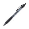 Icon Ballpoint Retractable Pen with Grip Black (10 Pack)