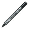 Pilot SCA 100 Permanent Marker Bullet Black (SCA-100-B) (12 Pack)