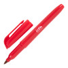 Icon Permanent Marker Pen Style Red (12 Pack)