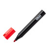Icon Permanent Marker Bullet Tip Red (12 Pack)