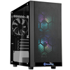 SilverStone PS15B-PRO mATX MiniTower Case Black Tempered Glass