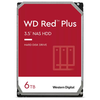 WD Red Plus 6TB SATA 3.5" Intellipower 256MB NAS HDD 3Yr Wty.