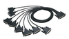 Advantech OPT8CAE DB62 to 8XDB25 RS232 Cable