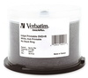 Verbatim DVD+R 4.7GB 16x White Wide Printable 50 Pack on Spindle