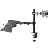 Brateck Universal Adjustable Laptop & Monitor Holder Desk Stand