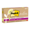 Post-it 100 Rec Super Sticky Pop Up Notes R330R-6SSCY 76x76mm Yellow, Pack of 6