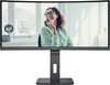 AOC CU34P3CV 34" Curved 3440x1440 4ms HDMI DP USB 100Hz Monitor