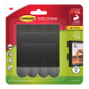 Command Picture Hanging Strips 17218BLK-16ES Assorted Black, Value Pack of 16 Sets