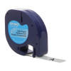 Dymo LetraTag Plastic Tape 12mm x 4m Clear