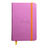 Rhodiarama Hardcover Notebook Pocket Lined Lilac